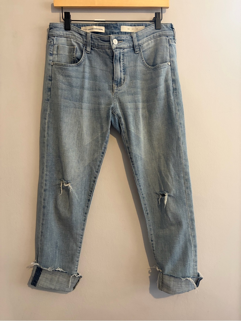 Pilcro & the Letterpress "Em" jeans size 27